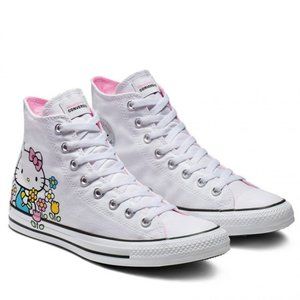 EUC Converse x Hello Kitty Chuck Taylor All Star High Top